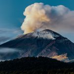 volcano cloud methane destruction